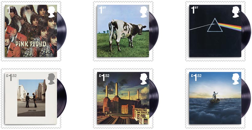 Royal Mail Tribute To Pink Floyd