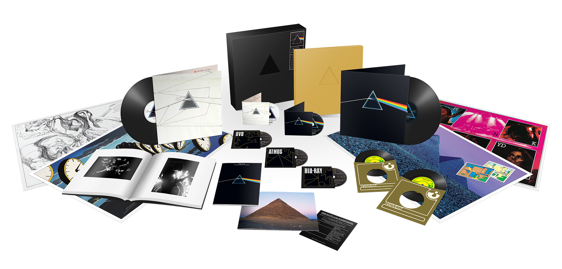 Pink Floyd. La sempiterna y punzante pregunta. PFR50_TDSOTM_50th_BoxSet_3D-1800px